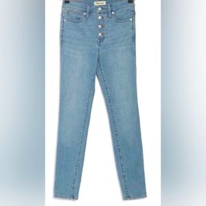 Madewell 10inch High Rise Skinny Jenna 27